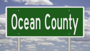 İşaretli yeşil 3D otoyol