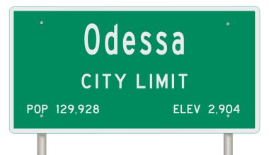 İşaretli yeşil 3D otoyol