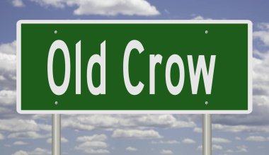 İşaretli yeşil 3D otoyol