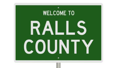 İşaretli yeşil 3D otoyol