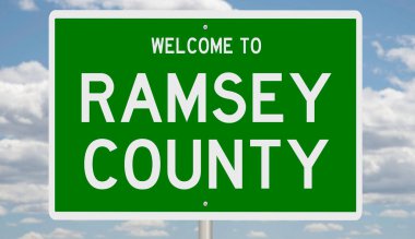 İşaretli yeşil 3D otoyol