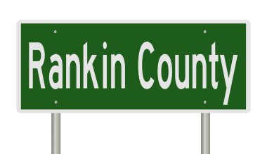 İşaretli yeşil 3D otoyol