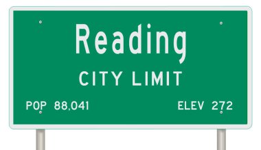 İşaretli yeşil 3D otoyol