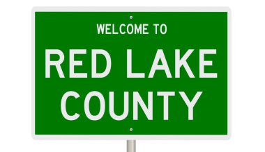 İşaretli yeşil 3D otoyol