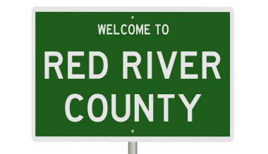 İşaretli yeşil 3D otoyol