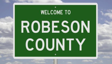 İşaretli yeşil 3D otoyol