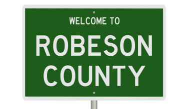 İşaretli yeşil 3D otoyol