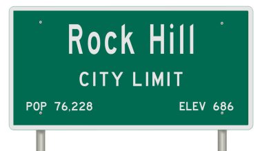 İşaretli yeşil 3D otoyol