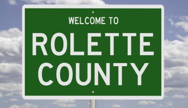 İşaretli yeşil 3D otoyol