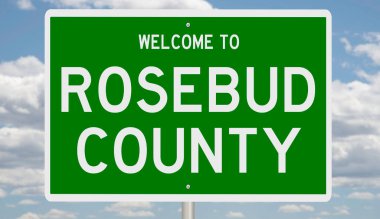 İşaretli yeşil 3D otoyol