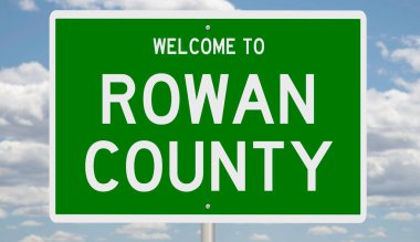 İşaretli yeşil 3D otoyol