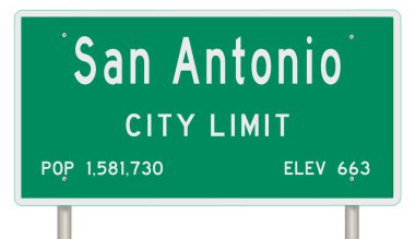 İşaretli yeşil 3D otoyol