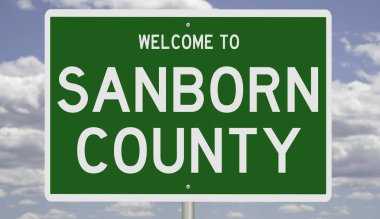 İşaretli yeşil 3D otoyol