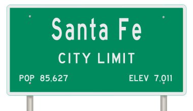 Yeşil 3D otoyol tabelasının çizimi