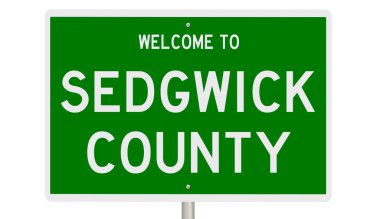 3 boyutlu yeşil otoyol tabelası