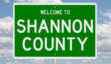 3 boyutlu yeşil otoyol tabelası