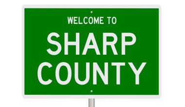 3 boyutlu yeşil otoyol tabelası