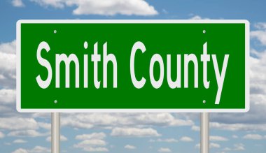 İşaretli yeşil 3D otoyol