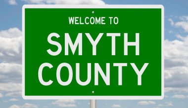 İşaretli yeşil 3D otoyol