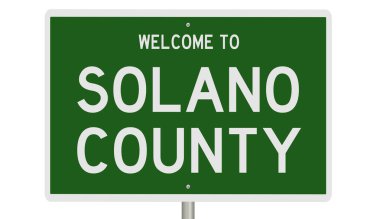 İşaretli yeşil 3D otoyol