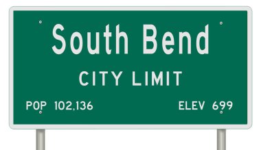 İşaretli yeşil 3D otoyol