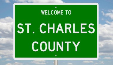 3 boyutlu yeşil otoyol tabelası