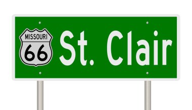 3 boyutlu yeşil otoyol tabelası