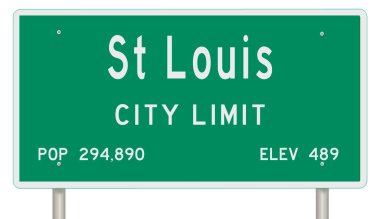 İşaretli yeşil 3D otoyol