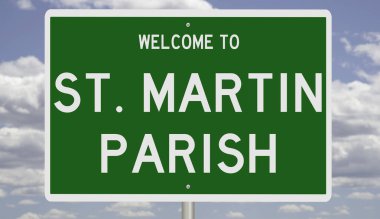 İşaretli yeşil 3D otoyol