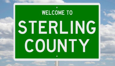 3 boyutlu yeşil otoyol tabelası