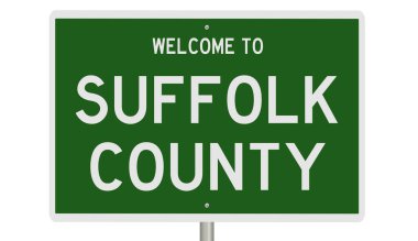 3 boyutlu yeşil otoyol tabelası