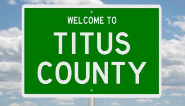 İşaretli yeşil 3D otoyol