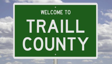 Yeşil 3D otoyol tabelasının çizimi