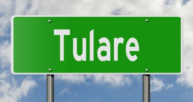 Yeşil 3D otoyol tabelasının çizimi