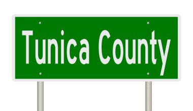 Yeşil 3D otoyol tabelasının çizimi