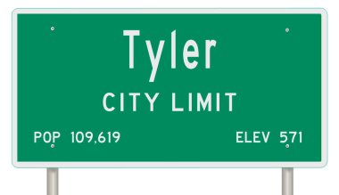 Yeşil 3D otoyol tabelasının çizimi