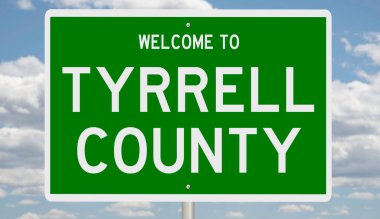 Yeşil 3D otoyol tabelasının çizimi