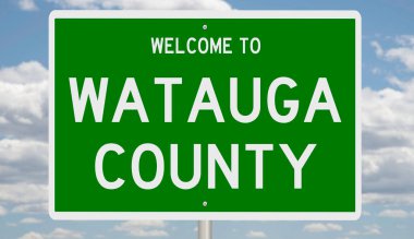 Rendered 3d highway sign