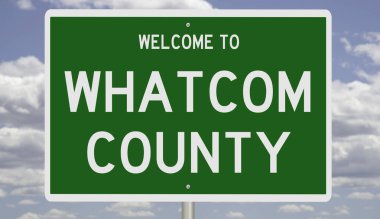 Rendered 3d highway sign