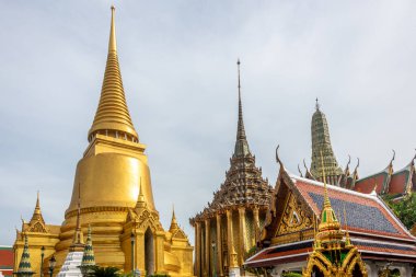 Wat Phra in downtown Bangkok Thailand