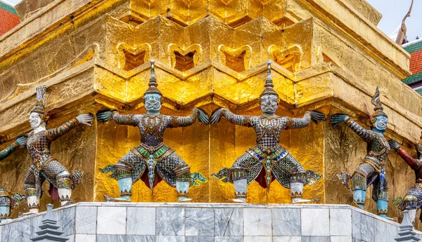 Statues Wat Phra Dans Centre Bangkok — Photo