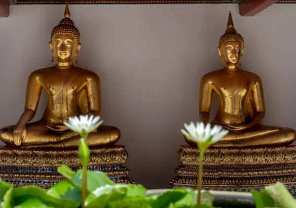 Statue Landmark Wat Pho Buddhist Temple Bangkok — Φωτογραφία Αρχείου