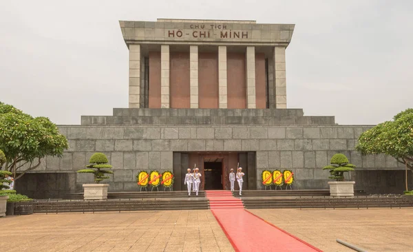 Dinh Platz Und Grab Von Chi Minh Hanoi — Stockfoto