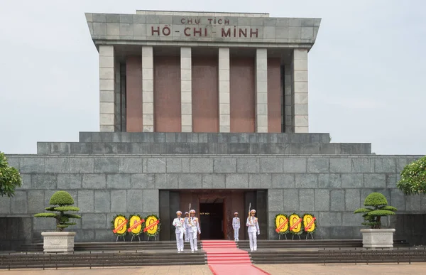 Dinh Platz Und Grab Von Chi Minh Hanoi — Stockfoto