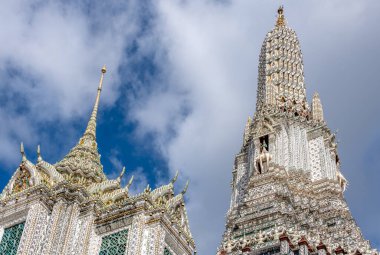 Bangkok Tayland 'daki tarihi Wat Arun Budist Tapınağı