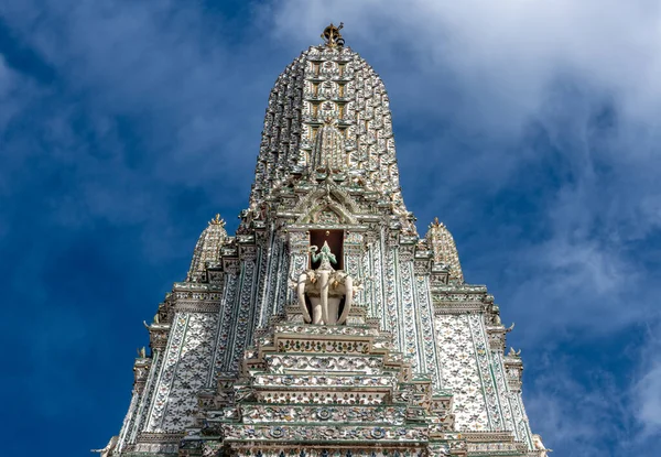 Monumento Wat Arun Templo Budista Bangkok Tailandia — Foto de Stock