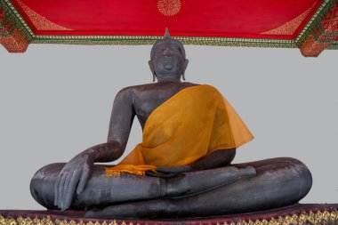 Bangkok 'taki Wat Pho Tapınağında Buda heykeli