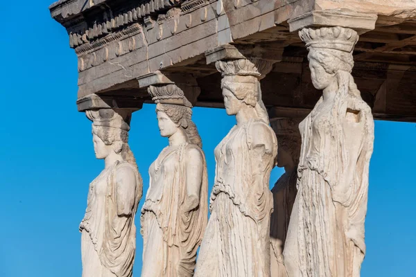 Erechtheion Athens Acropolis — 스톡 사진