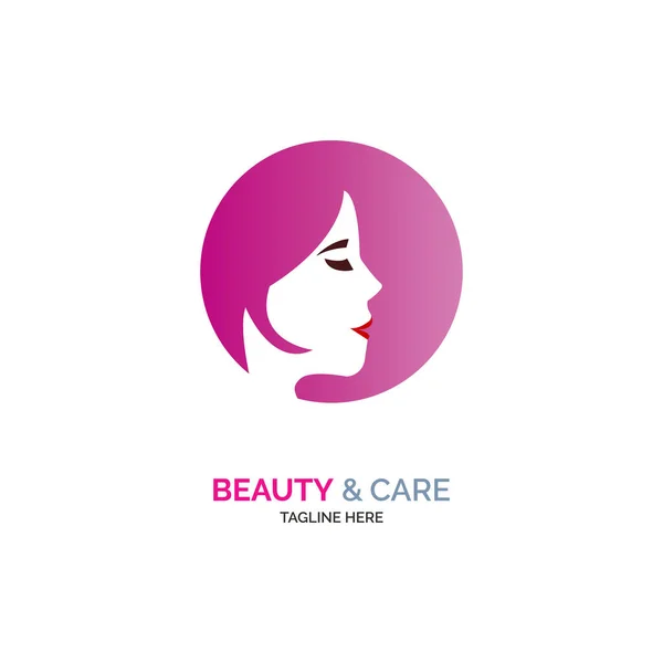 Ladies Circle Logo Template Design Brand Company — 图库矢量图片