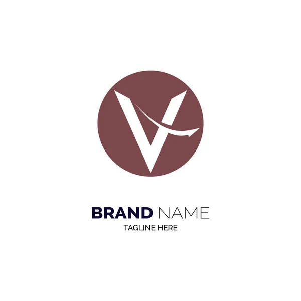 Letter Logo Design Template Business Brand Company — Archivo Imágenes Vectoriales